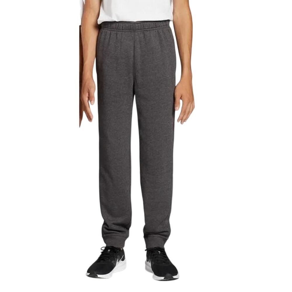 DSG Boy's XS Dark Heather Grey Fleece Athletic Jogger Athleisure Pants H23-15